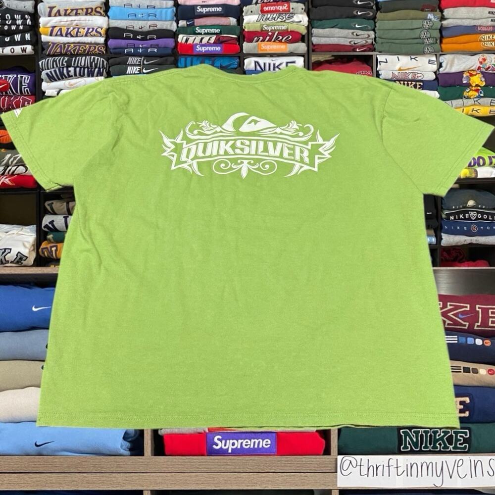 Vintage Y2K quiksilver Surf Sweater/Shirt (Free shipping) Large
